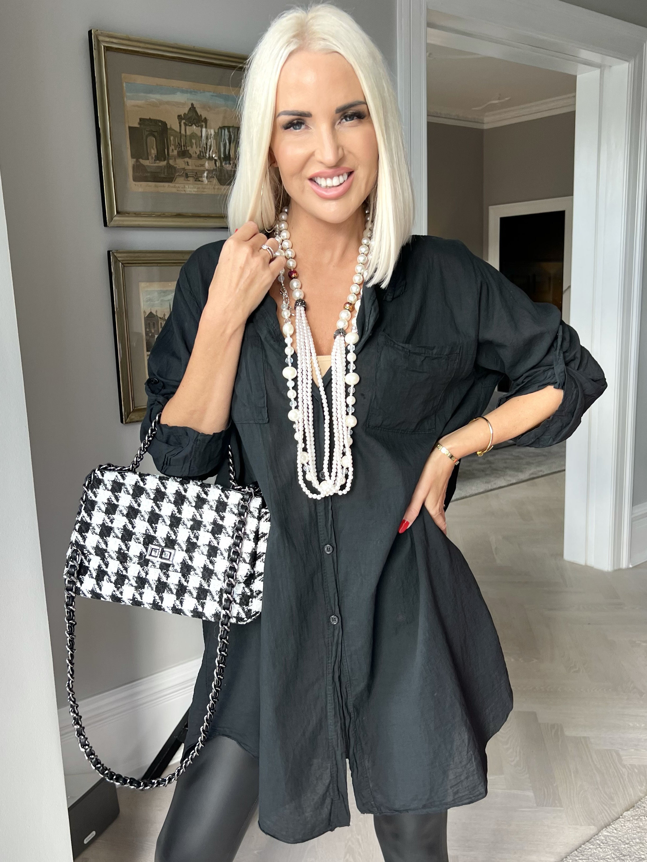 Berna plain - Skjorte med lommer